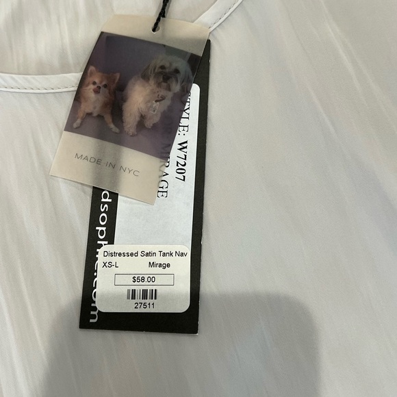 Lola and Sophie sheer tank tunic - Picture 5 of 7